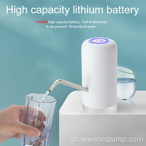 dispensador de água alimentado por bateria